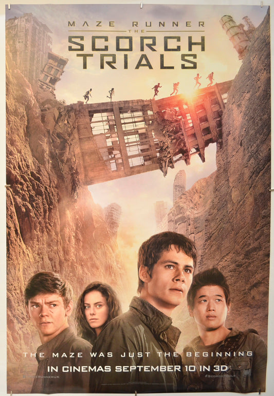 Maze Runner : The Scorch Trials  (Teaser / Advance Version)   Original One Sheet Poster - Film Poster - Movie Poster