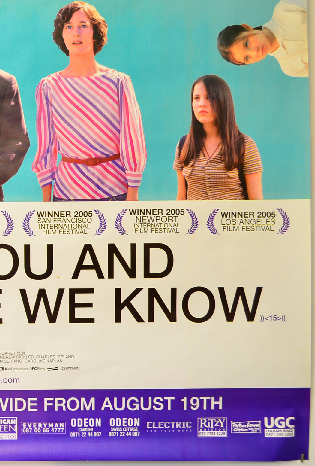 ME AND YOU AND EVERYONE WE KNOW (Bottom Right) Cinema 4 Sheet Movie Poster 