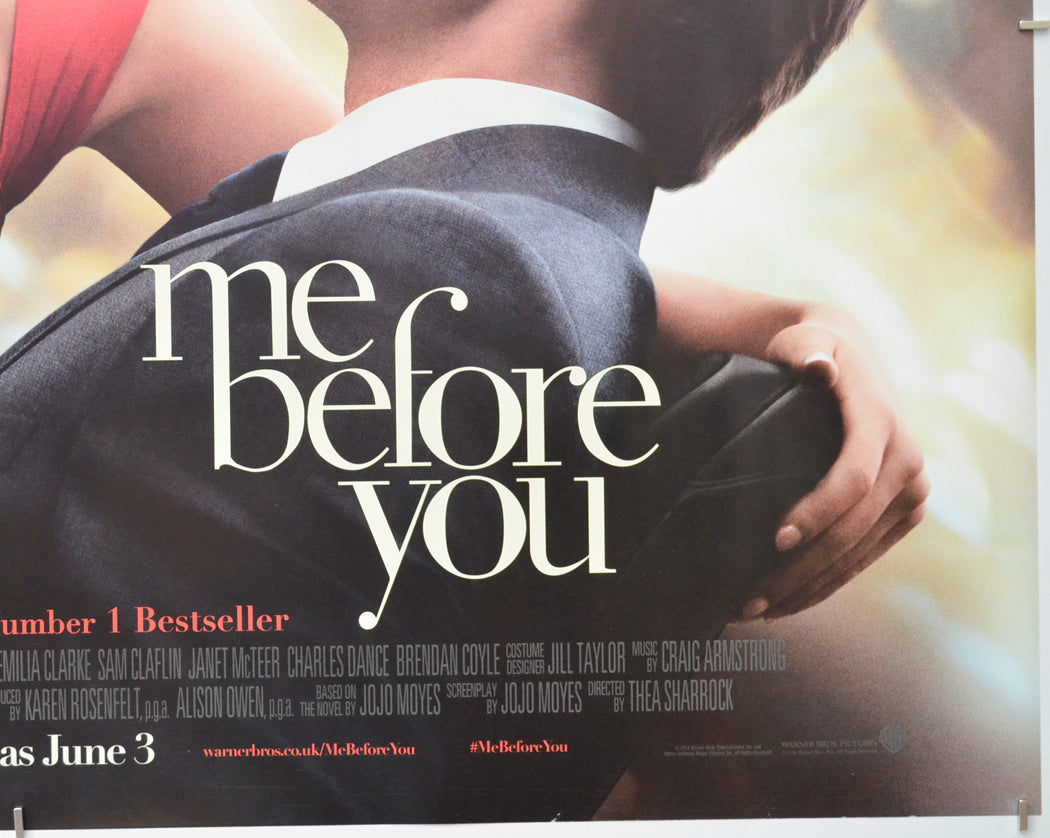 ME BEFORE YOU (Bottom Right) Cinema Quad Movie Poster 