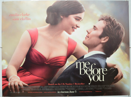 Me Before You - Original Quad Poster - Film Poster - Movie Poster