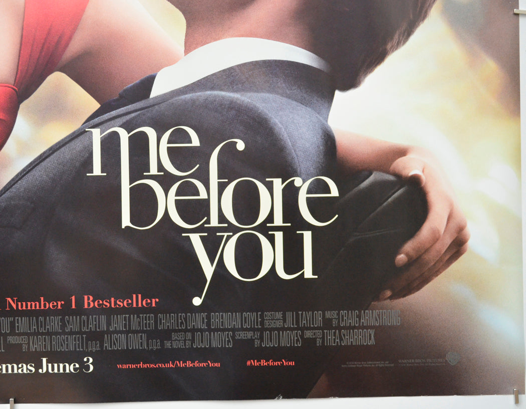 ME BEFORE YOU (Bottom Right) Cinema Quad Movie Poster 