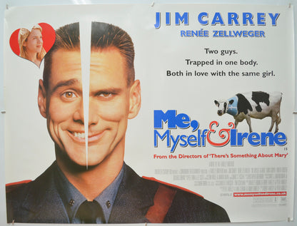 Me, Myself And Irene Original Quad Poster - Film Poster - Movie Poster