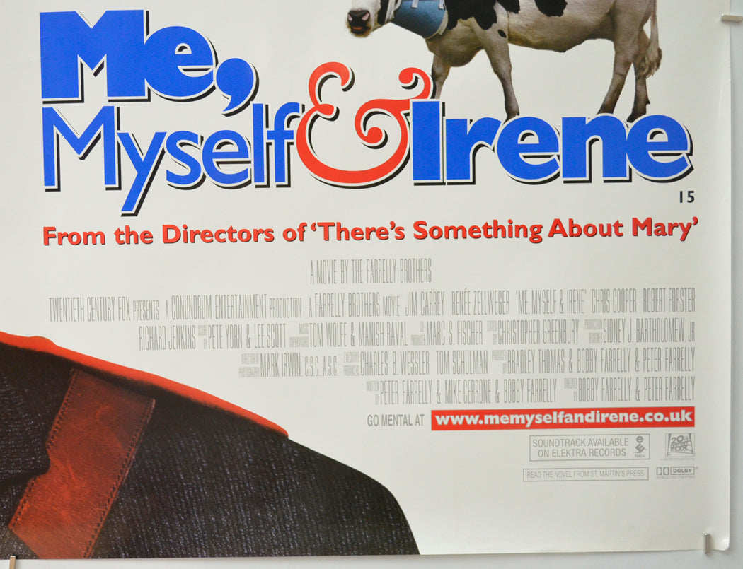 ME, MYSELF AND IRENE (Bottom Right) Cinema Quad Movie Poster 