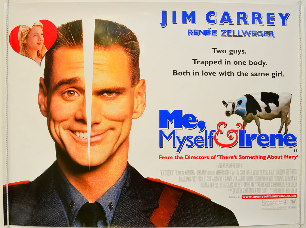 Me, Myself And Irene Original Quad Poster - Film Poster - Movie Poster  