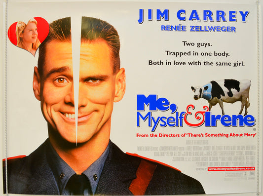 Me, Myself And Irene Original Quad Poster - Film Poster - Movie Poster  