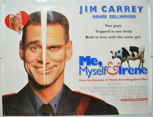 Me, Myself And Irene Original Quad Poster - Film Poster - Movie Poster