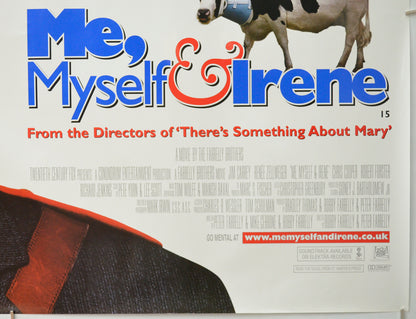 ME, MYSELF AND IRENE (Bottom Right) Cinema Quad Movie Poster 