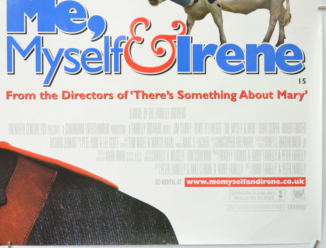 ME, MYSELF AND IRENE (Bottom Right) Cinema Quad Movie Poster 