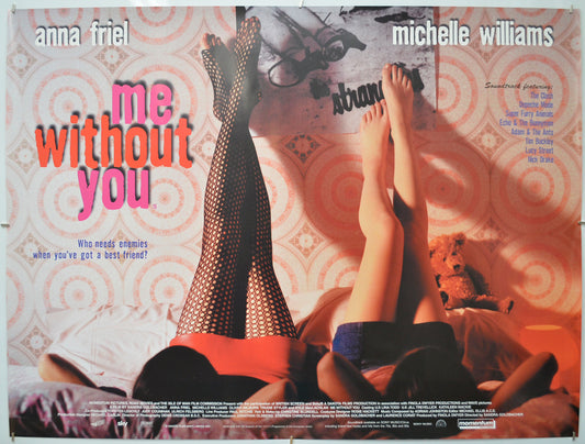 Me Without You - Original Quad Poster - Film Poster - Movie Poster