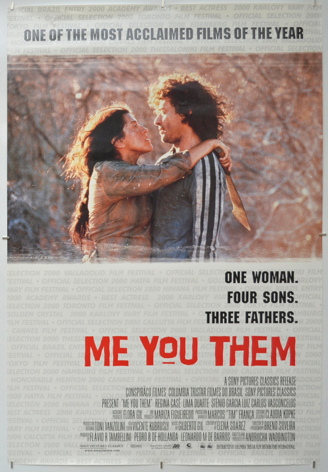 Me You Them  (a.k.a. Eu Tu Eles)  Original One Sheet Poster - Film Poster - Movie Poster