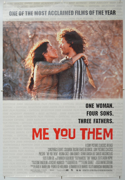 Me You Them  (a.k.a. Eu Tu Eles)  Original One Sheet Poster - Film Poster - Movie Poster