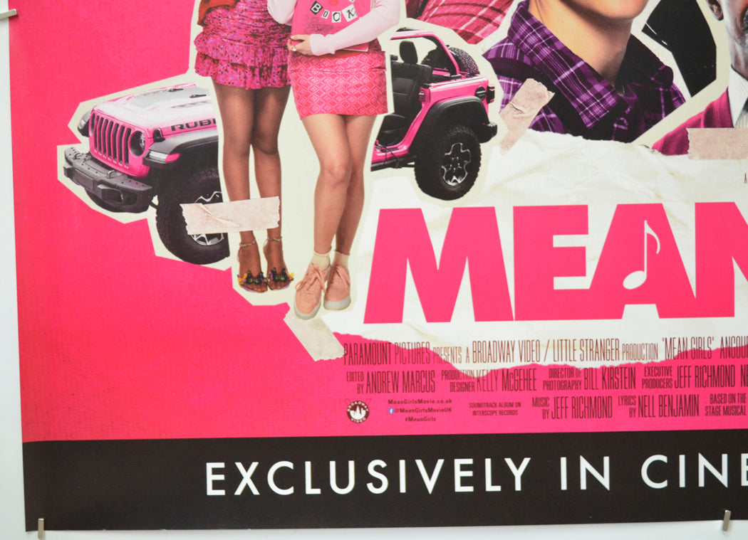 MEAN GIRLS (Bottom Left) Cinema Quad Movie Poster 