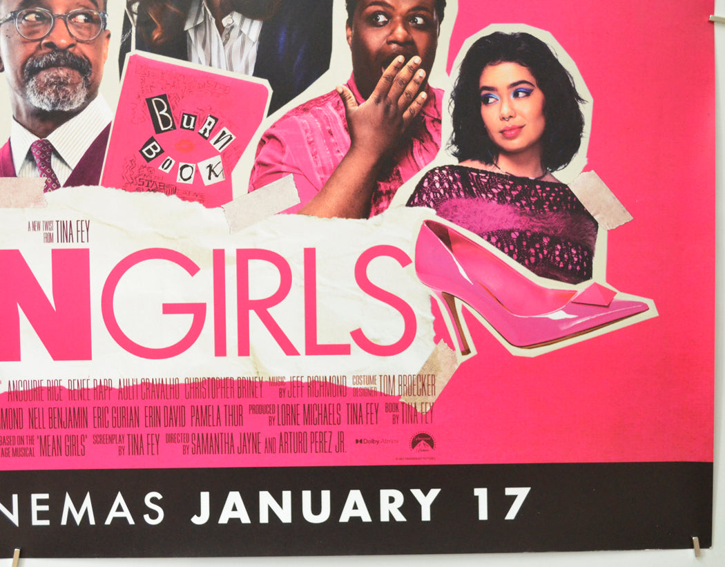 MEAN GIRLS (Bottom Right) Cinema Quad Movie Poster 