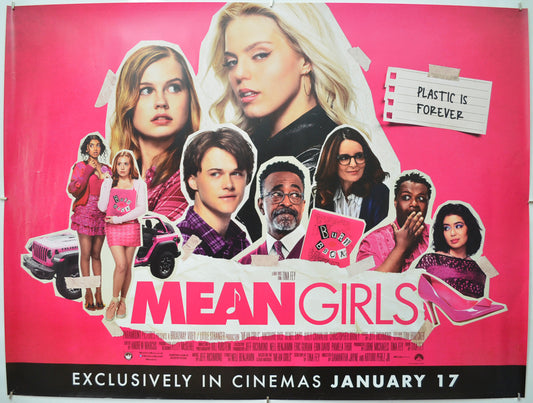 Mean Girls Original Quad Poster - Film Poster - Movie Poster