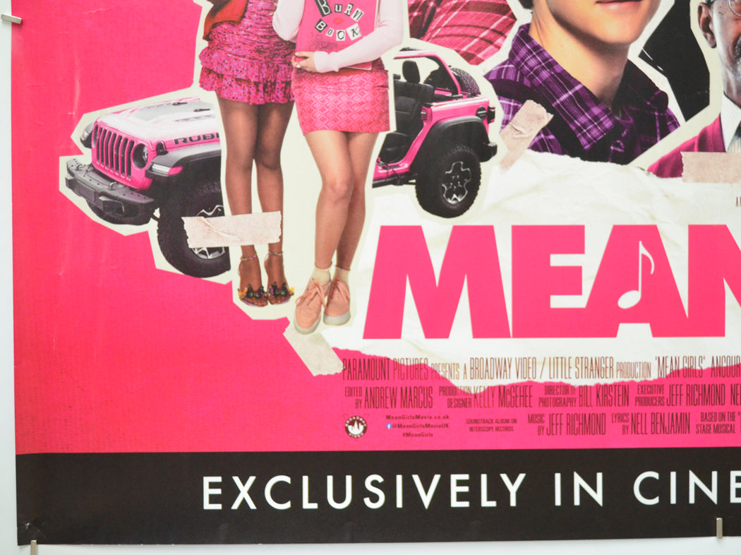 MEAN GIRLS (Bottom Left) Cinema Quad Movie Poster 