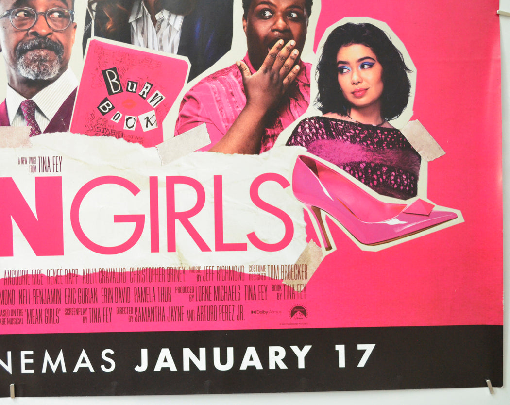 MEAN GIRLS (Bottom Right) Cinema Quad Movie Poster 