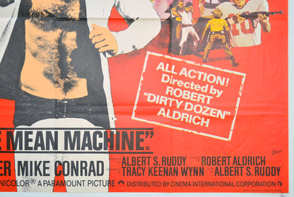 THE MEAN MACHINE (Bottom Right) Cinema Quad Movie Poster 