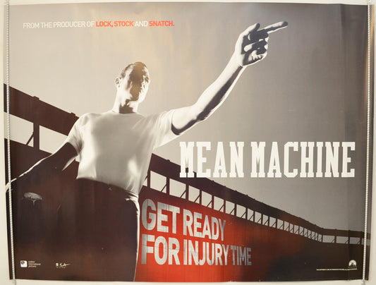 Mean Machine  (Teaser / Advance Version)   Original Quad Poster - Film Poster - Movie Poster