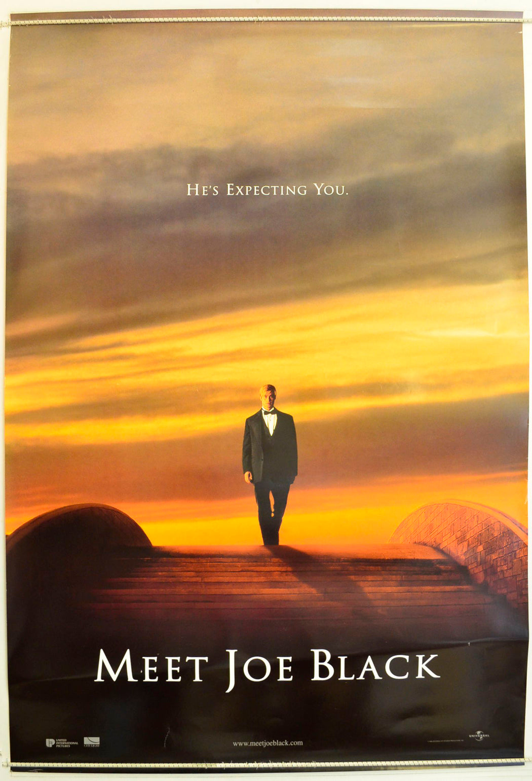 Meet Joe Black   (Teaser / Advance Version) Original One Sheet Poster - Film Poster - Movie Poster