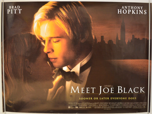 Meet Joe Black  Original Quad Poster - Film Poster - Movie Poster