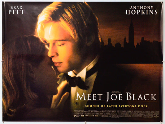 Meet Joe Black - Original Quad Poster - Film Poster - Movie Poster