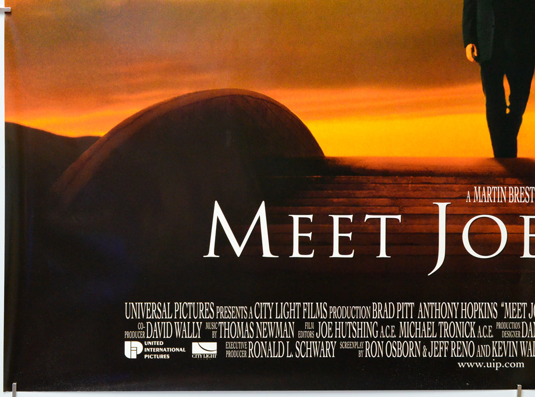 Meet Joe Black (Bottom Left) Cinema Quad Movie Poster 
