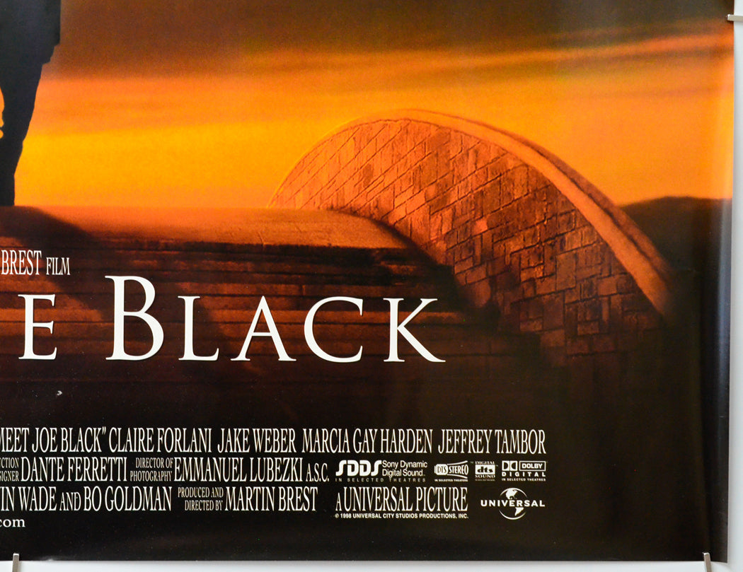 Meet Joe Black (Bottom Right) Cinema Quad Movie Poster 