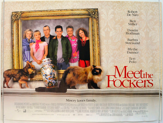 Meet The Fockers Original British Quad Poster - Film Poster - Movie Poster 