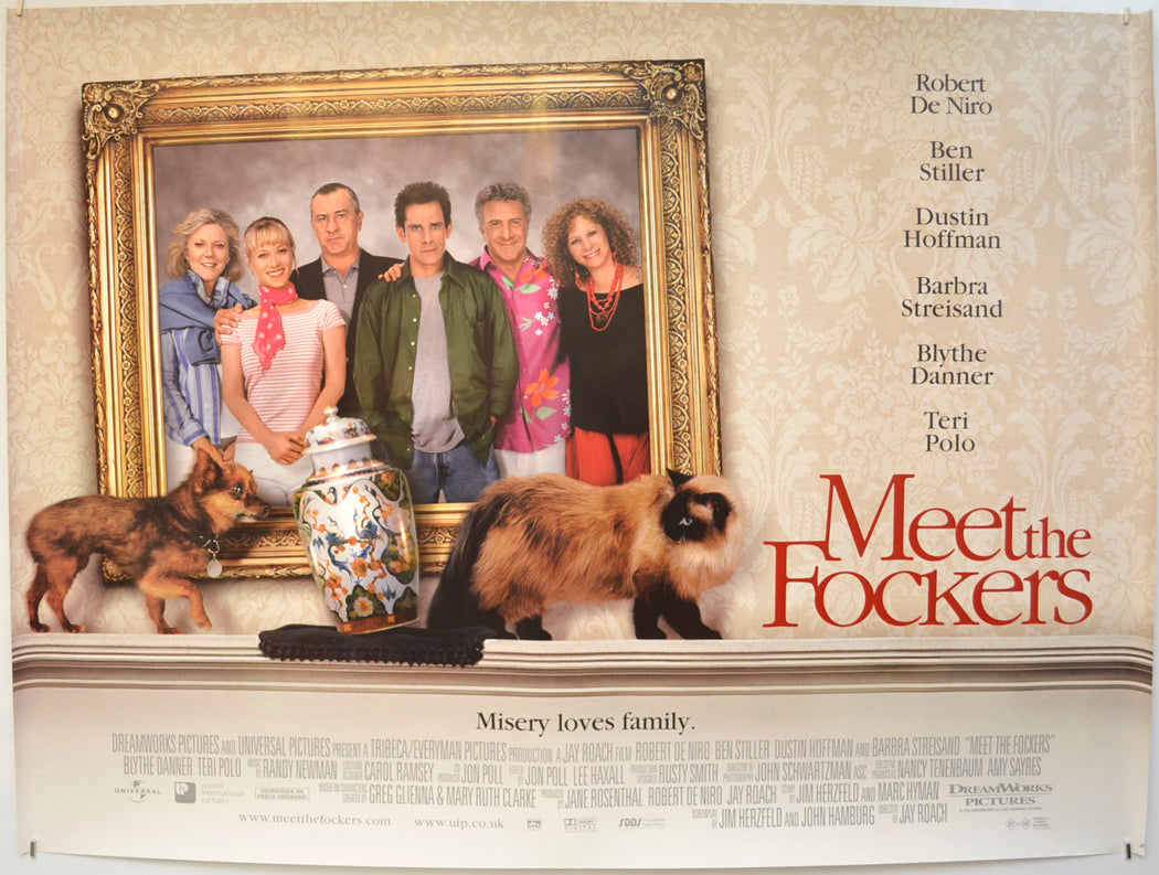 Meet The Fockers  Original Quad Poster - Film Poster - Movie Poster