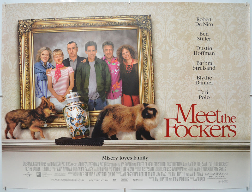 Meet The Fockers - Original Quad Poster - Film Poster - Movie Poster