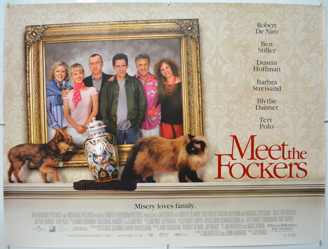 Meet The Fockers Original Quad Poster - Film Poster - Movie Poster