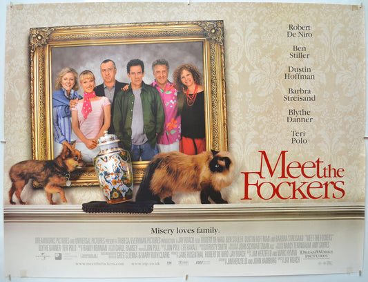 Meet The Fockers Original Quad Poster - Film Poster - Movie Poster