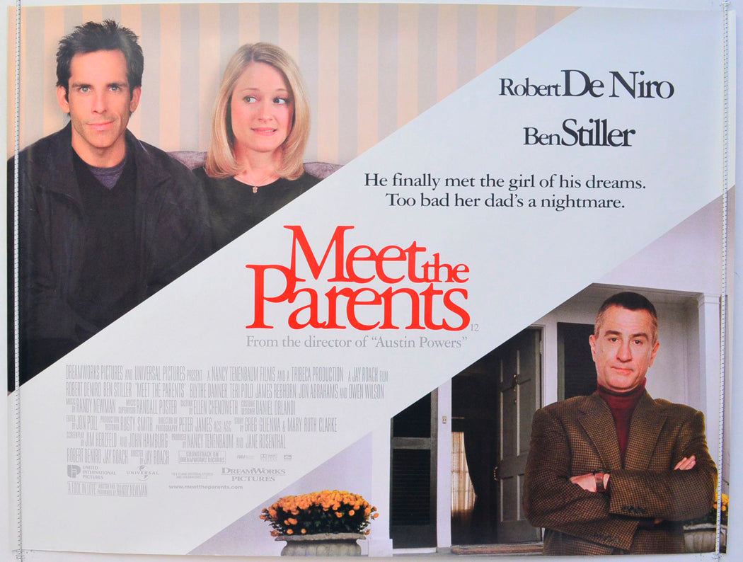 Meet The Parents Original British Quad Poster - Film Poster - Movie Poster 