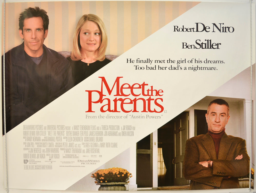 Meet The Parents   Original Quad Poster - Film Poster - Movie Poster 