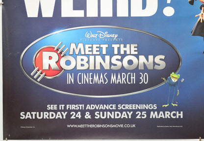 MEET THE ROBINSONS (Bottom Left) Cinema Quad Movie Poster 