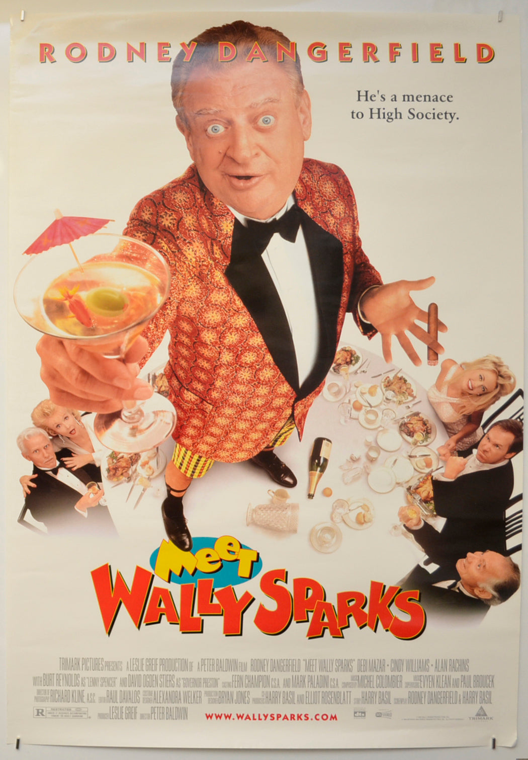 Meet Wally Sparks  Original One Sheet Poster - Film Poster - Movie Poster