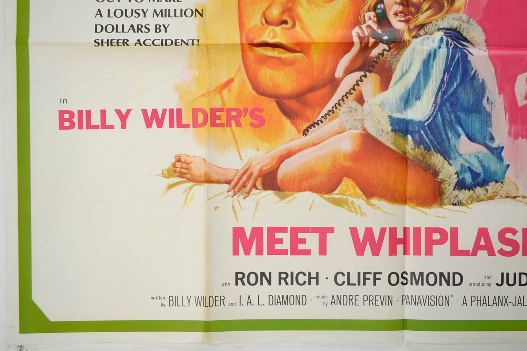 MEET WHIPLASH WILLIE (Bottom Left) Cinema Quad Movie Poster 