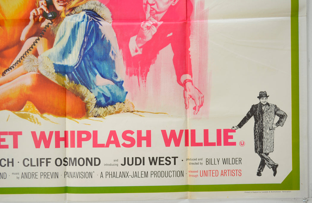 MEET WHIPLASH WILLIE (Bottom Right) Cinema Quad Movie Poster 