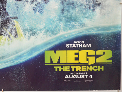 MEG 2: THE TRENCH (Bottom Right) Cinema Quad Movie Poster 