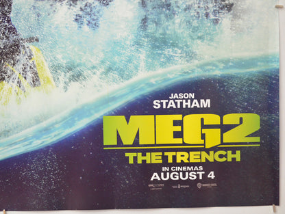 MEG 2: THE TRENCH (Bottom Right) Cinema Quad Movie Poster 