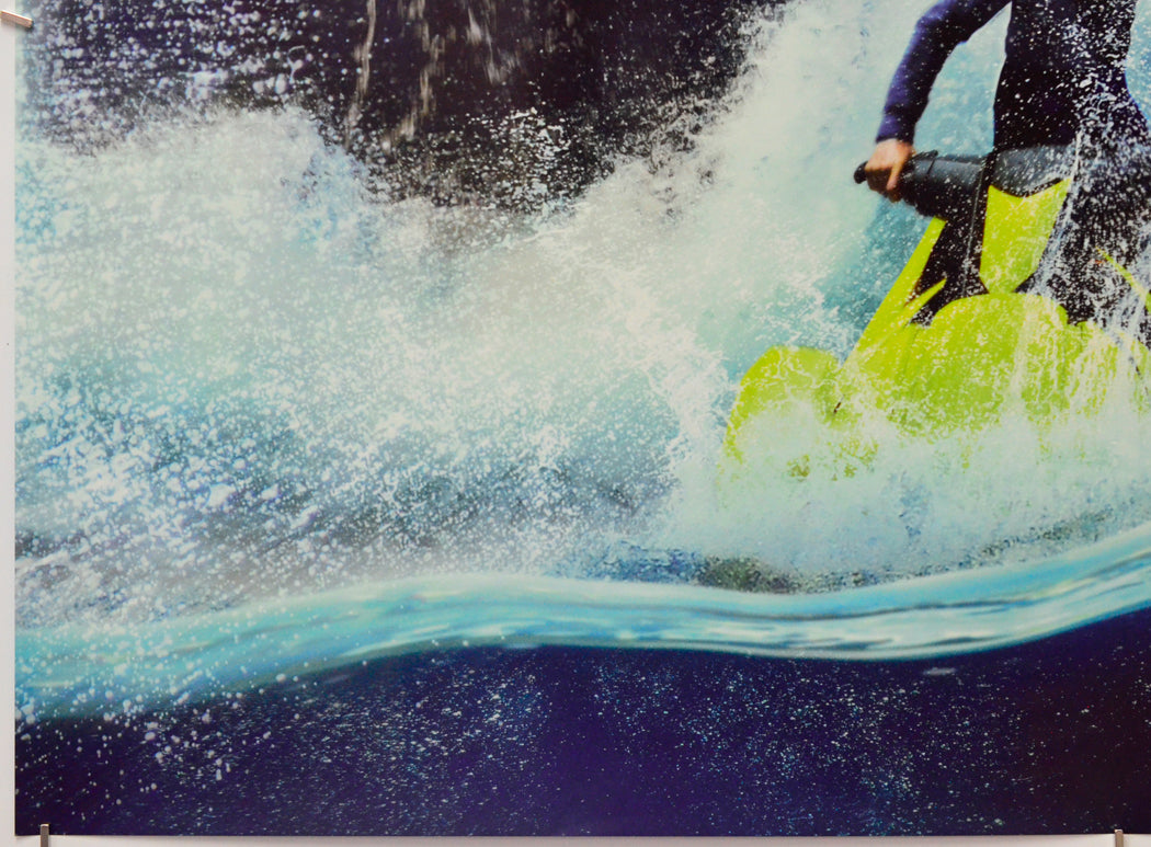 Meg 2: The Trench (Bottom Left) Cinema Quad Movie Poster 