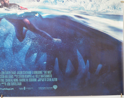 THE MEG (Bottom Right) Cinema Quad Movie Poster 