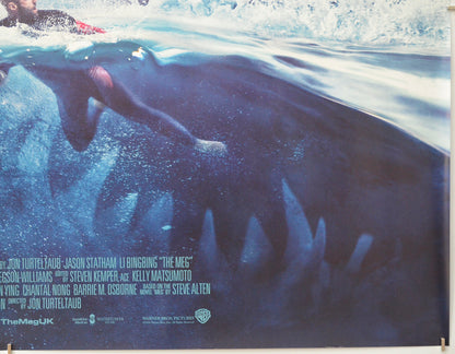 THE MEG (Bottom Right) Cinema Quad Movie Poster 