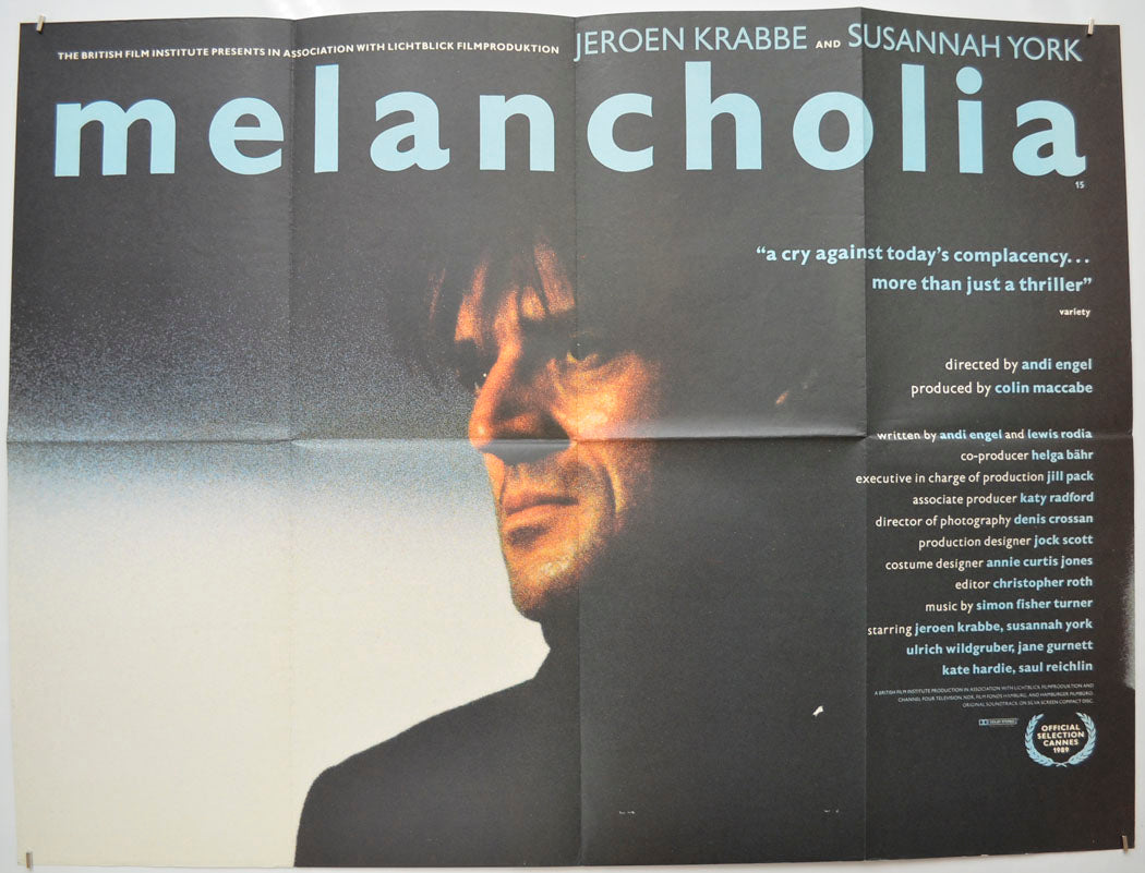 Melancholia Original Quad Poster - Film Poster - Movie Poster