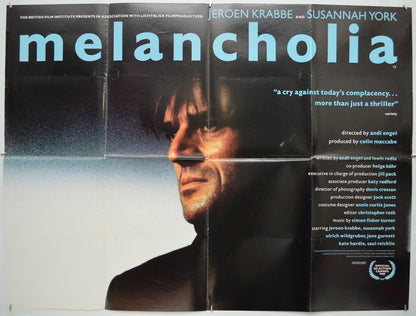 Melancholia Original Quad Poster - Film Poster - Movie Poster