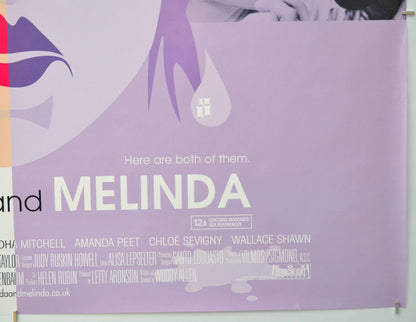 MELINDA AND MELINDA (Bottom Right) Cinema Quad Movie Poster 