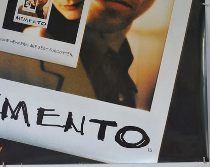 MEMENTO (Bottom Right) Cinema Quad Movie Poster 