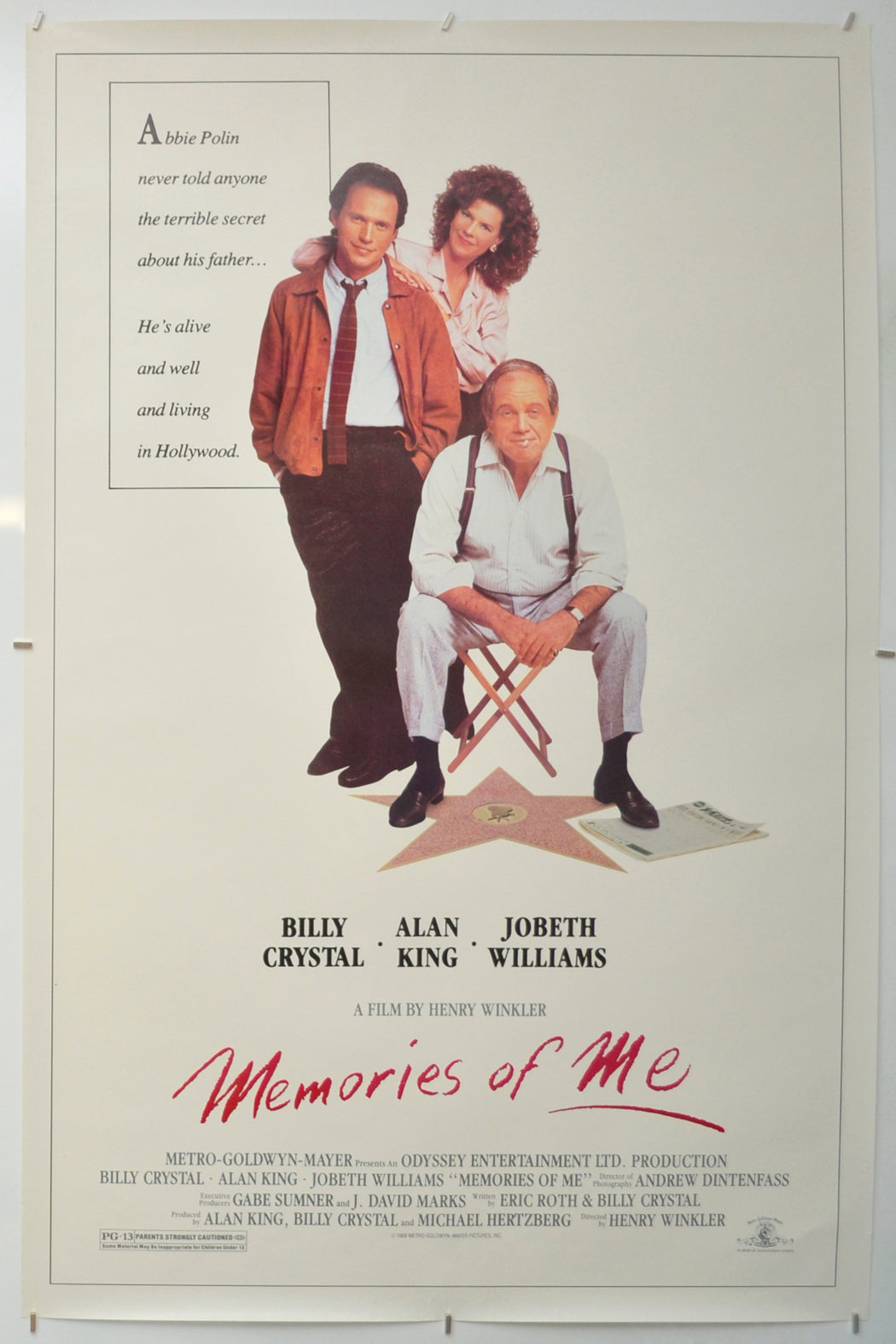 Memories Of Me Original One Sheet Poster - Film Poster - Movie Poster - Cinema Poster