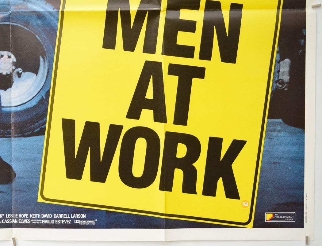 MEN AT WORK (Bottom Right) Cinema Quad Movie Poster 