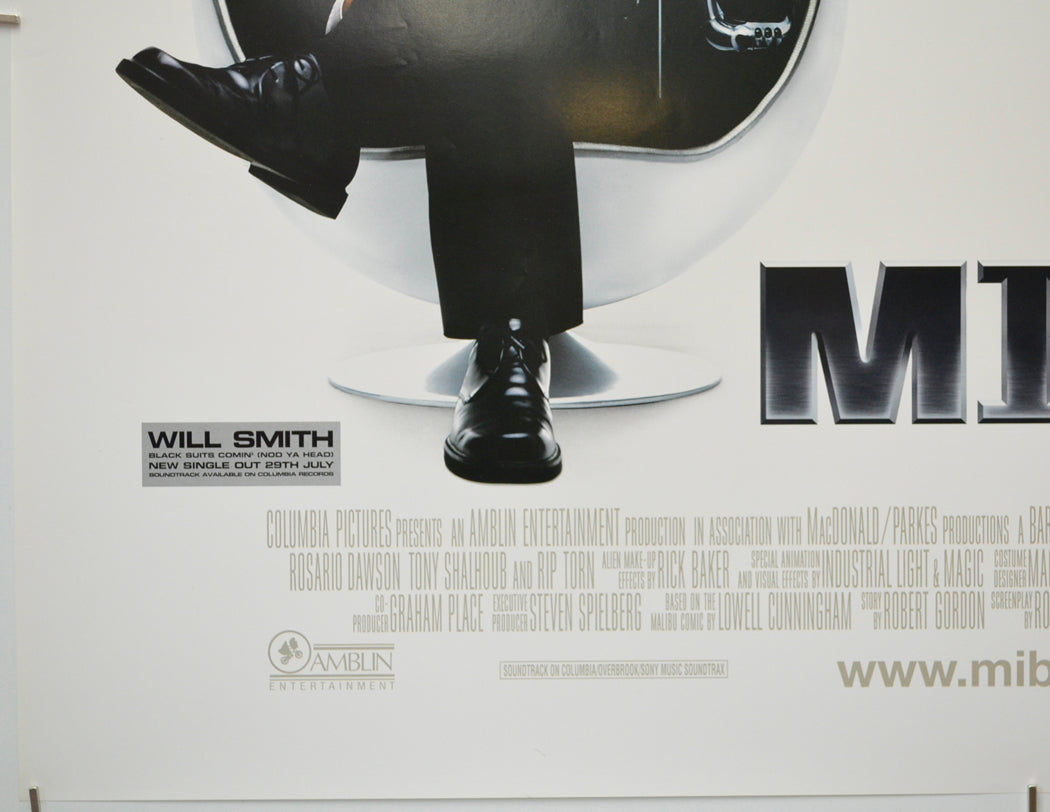 MEN IN BLACK II (Bottom Left) Cinema Quad Movie Poster 